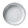 HK Living ACE7035 Gradient Diep Bord ø 21,5 Cm Crèmekleurig 2 Stuks