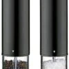 Cilio Bergamo Elektrische Peper- En Zoutmolen 22 Cm Rvs Zwart -Servies Verkoop bergamo