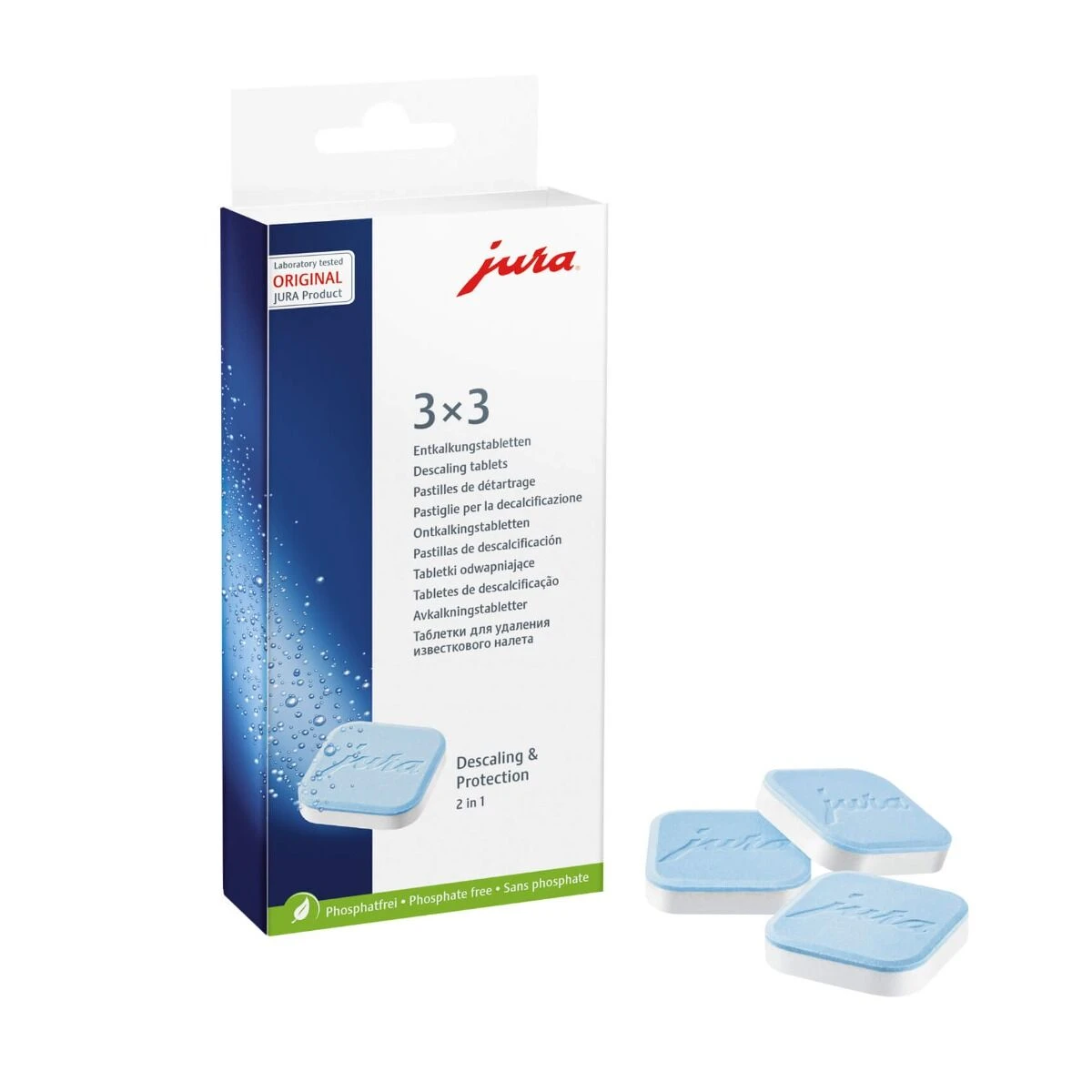 JURA Ontkalkingstabletten 3 X 3 Stuks 3 JURA Ontkalkingstabletten 3 X 3 Stuks