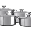 Le Creuset Signature Kookpannenset Rvs 4-delig -Servies Verkoop lc 20200424 de ps ns 96605400000000 003