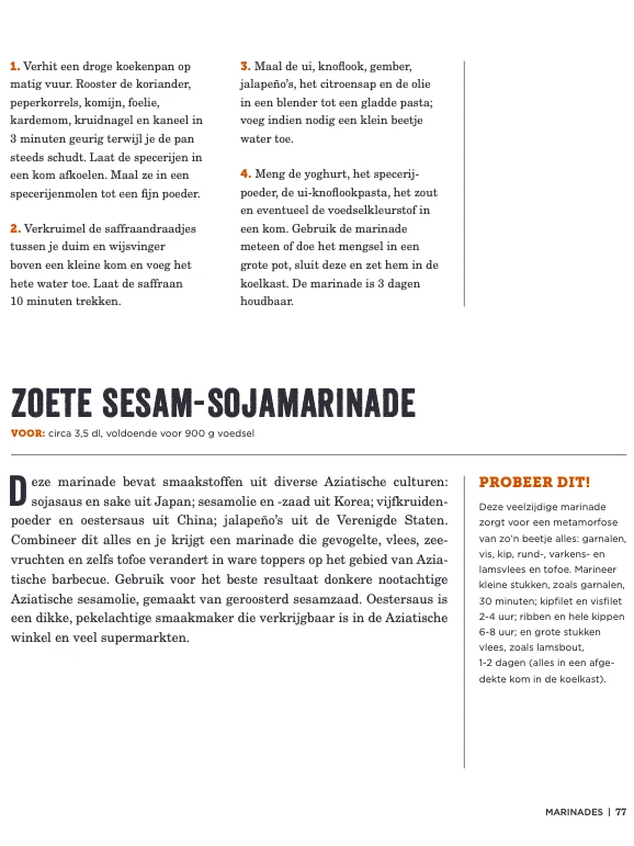 BBQ-sauzen, Rubs En Marinades : Ruim 200 Recepten Om Je Vingers Bij Af Te Likken 19 BBQ-sauzen, Rubs En Marinades : Ruim 200 Recepten Om Je Vingers Bij Af Te Likken - Image 17