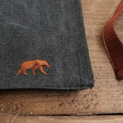 Alaskan Maker N°325 Schort Met Nek- En Middelband Katoen Black -Servies Verkoop tablier vintage 325 1